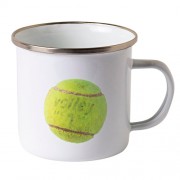 Enamel Mug | Vintage Tennis Ball
